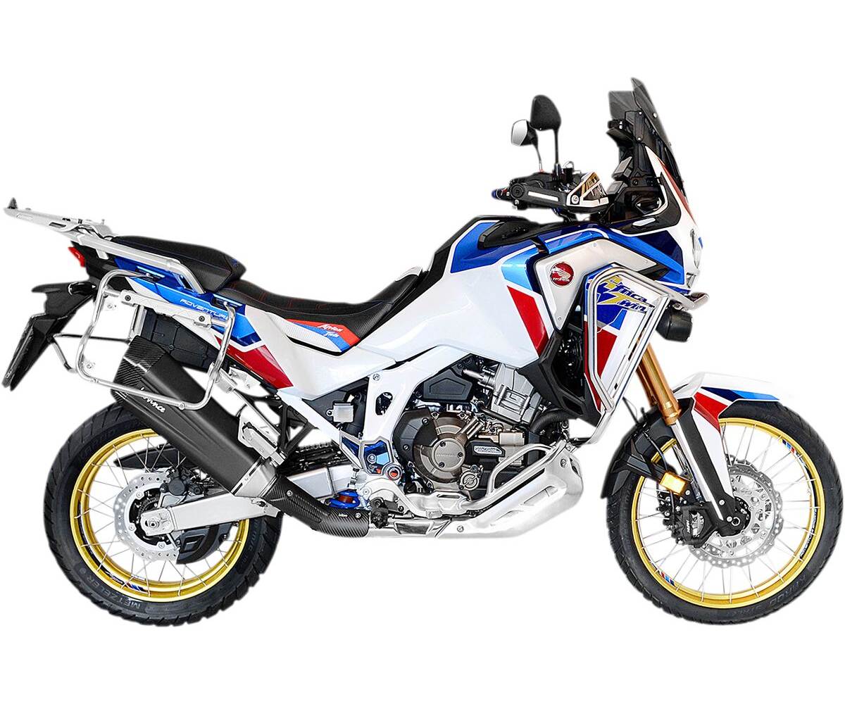 Leo Vince Slip-On til Honda CRF 1100 L Africa Twin (2020-2023) - LV-12 Black Edition