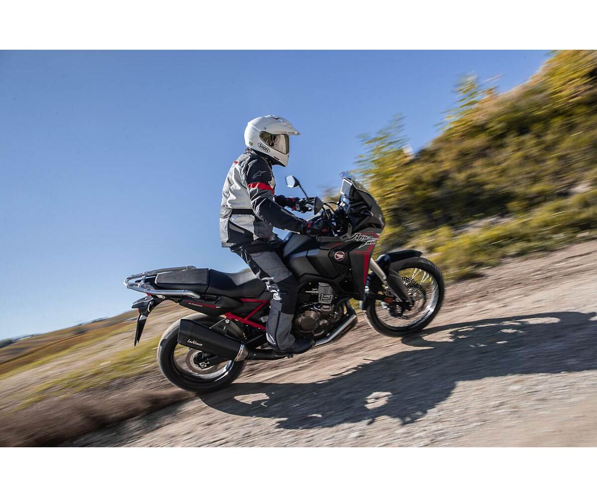 Leo Vince Slip-On til Honda CRF 1100 L Africa Twin (2020-2023) - LV-12 Black Edition