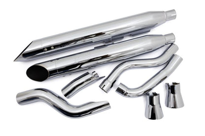 Leo Vince slip-on udstødninger til Yamaha XV750 Virago / XV1000 Virago / XV1100 Virago 1986-1999