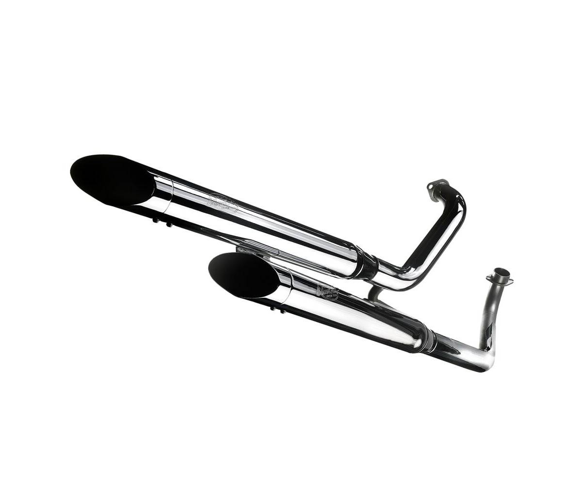 Leo Vince Slip-On til Yamaha XVS 1100 Drag Star (1999-2003) - Silvertail K02