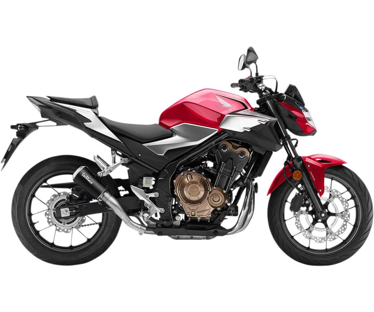 Leo Vince LV10 Carbon udstødning til Honda CB500 F / R / X 2019-2021