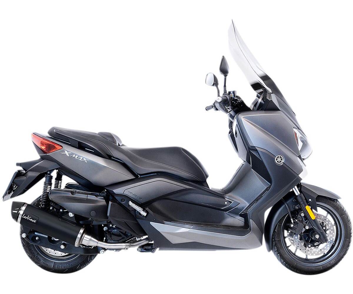 Leo Vince NERO udstødning til Yamaha X-Max 400 2017-2018