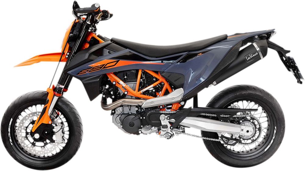 Leo Vince Slip-On til GAS GAS ES 700 (2022-2024) - NERO