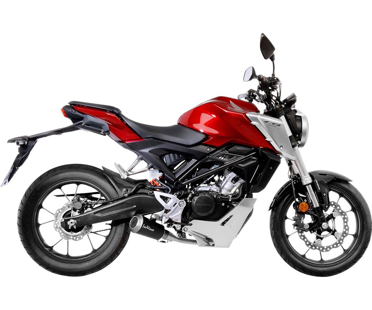 Leo Vince LV10 udstødning til Honda CB125 Neo 2018-2020