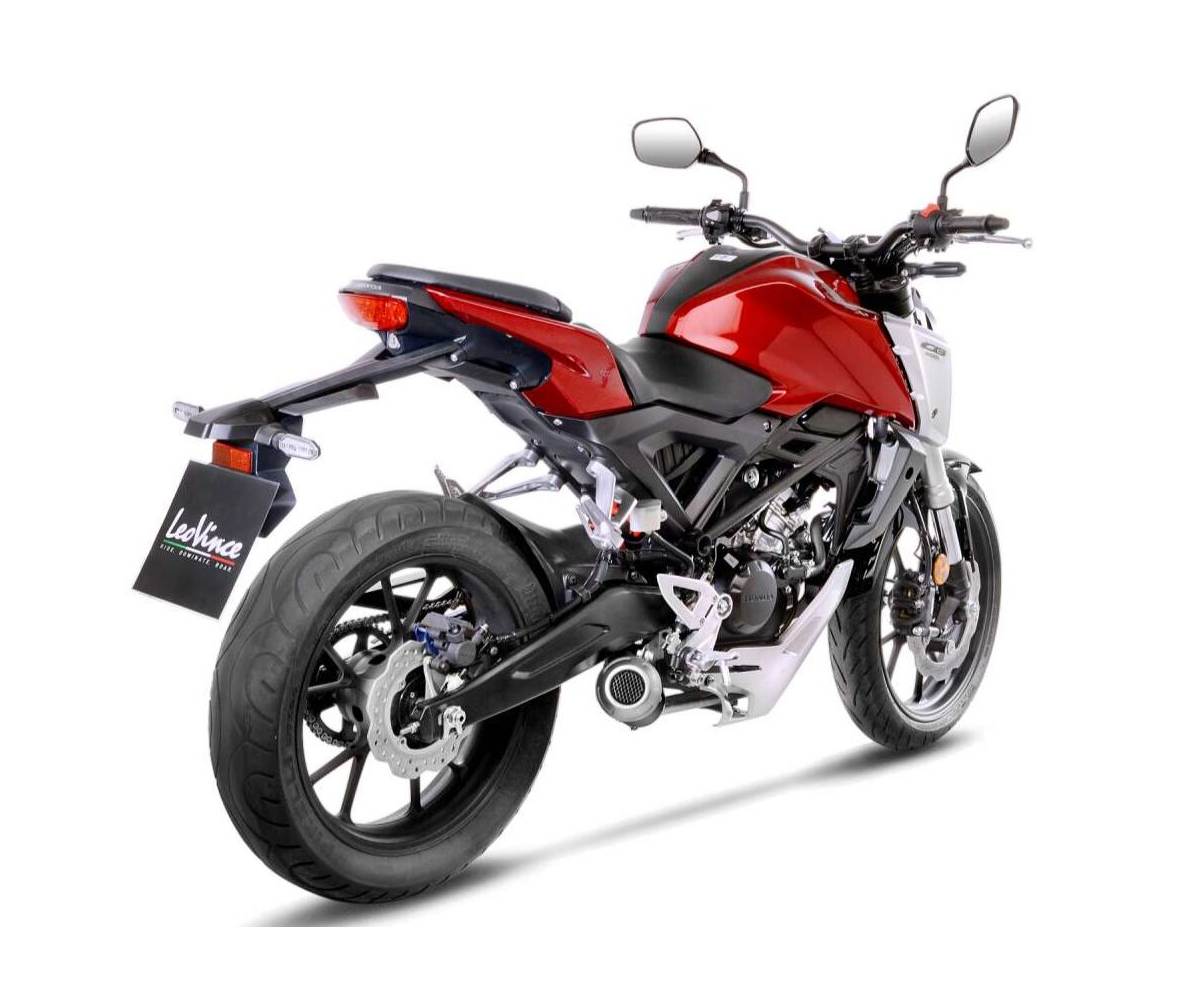 Leo Vince LV10 udstødning til Honda CB125 Neo 2018-2020