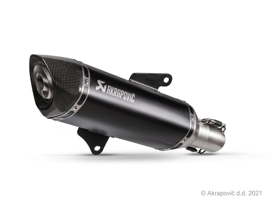 Akrapovic Rustfri Slip on udstødning til Honda ADV 350 / FORZA 350 (21-22)