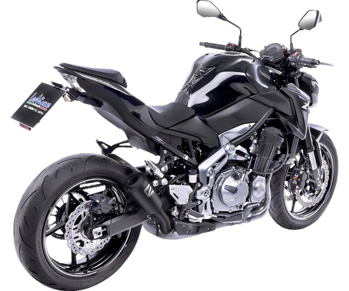 Leo Vince Slip-On til Kawasaki Z 900 (2017-2019) - LV-10 FULL BLACK