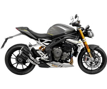 Leo Vince Slp-On x 2 til Triumph Speed Triple 1200 RR/RS (2021-2024) - LV-10 Black Edition
