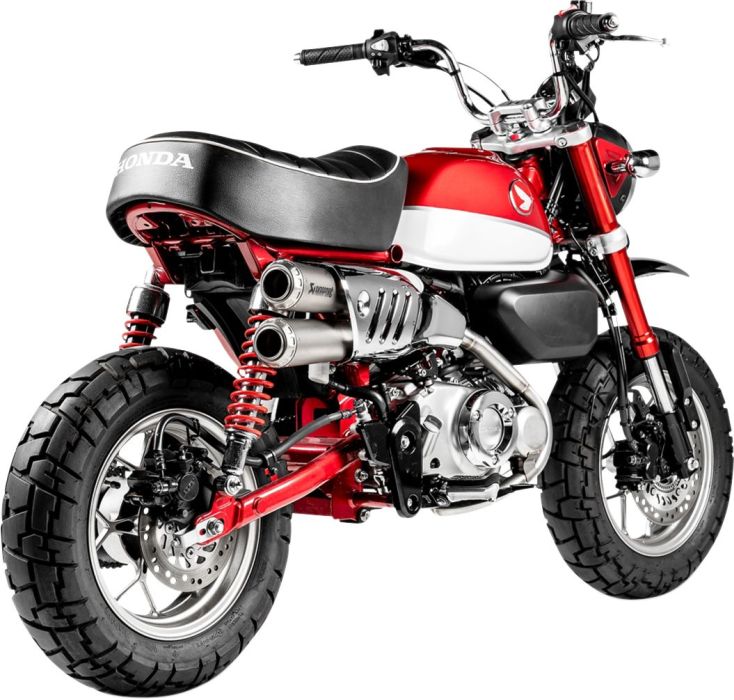Akrapovic Titanium Slip on udstødning til Honda MONKEY (19-22)