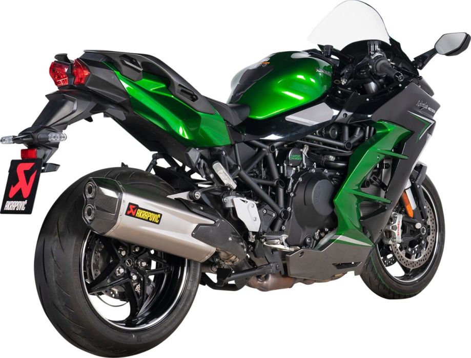 Akrapovic Titanium Slip on udstødning til Kawasaki NINJA H2 SX (22)