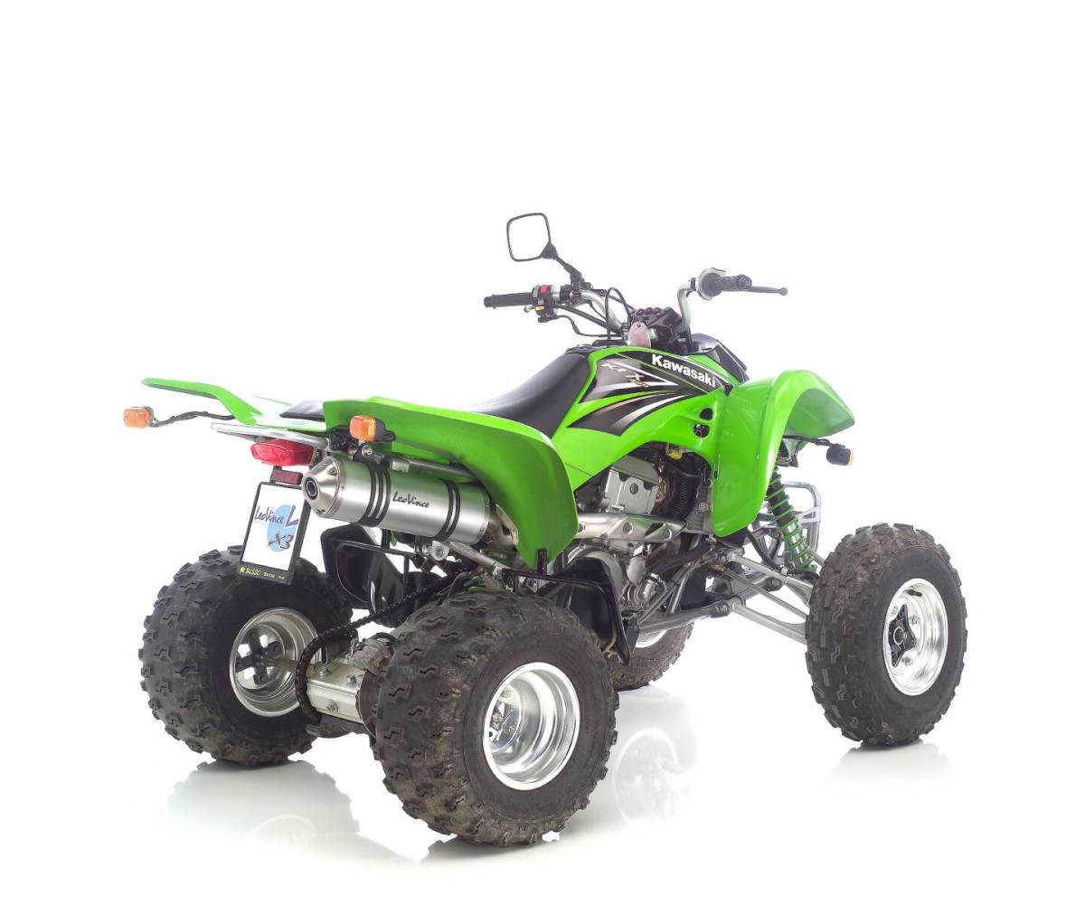 Leo Vince Slip-On til Kawasaki KFX 400 (2003-2006) - X3