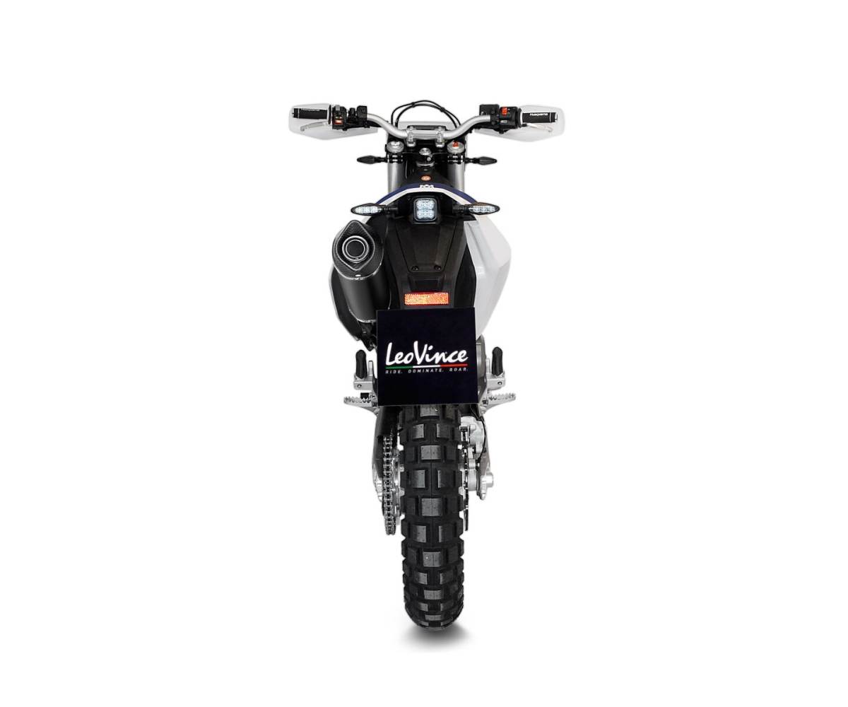 Leo Vince Slip-On til Husqvarna 701 Supermoto (2021-2024) - NERO