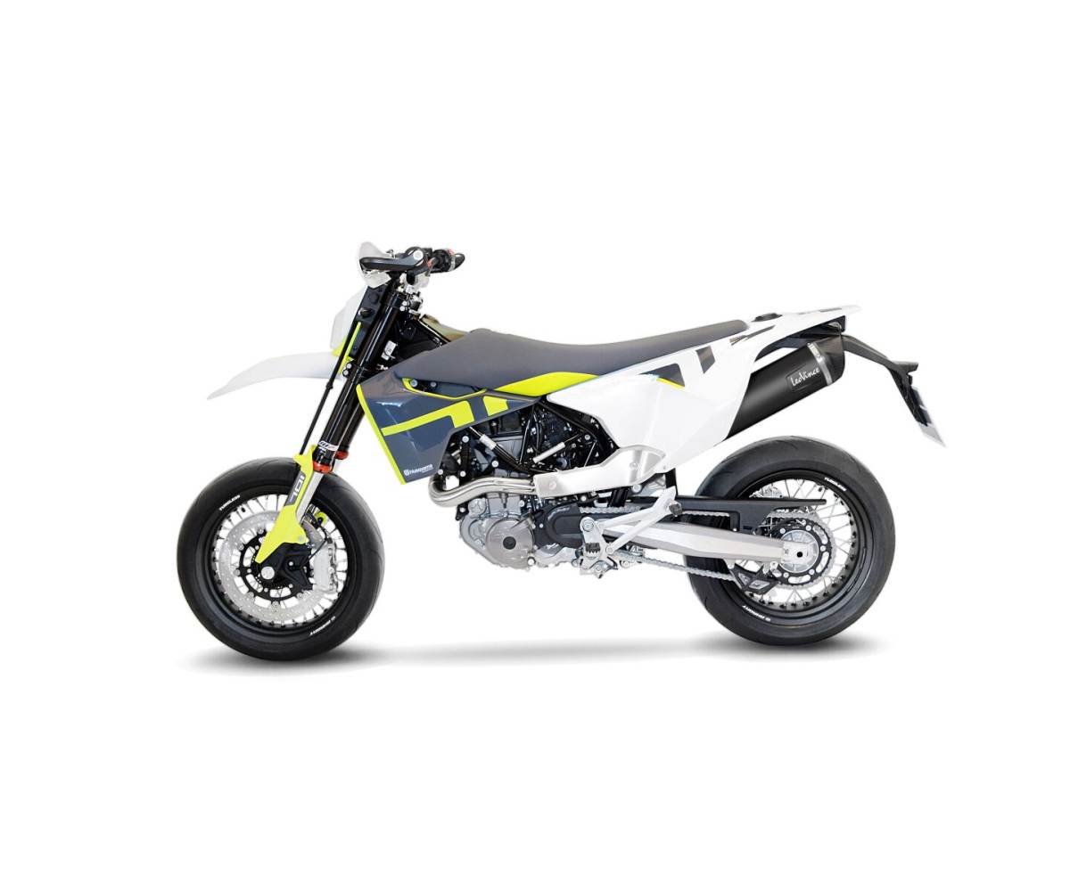 Leo Vince Slip-On til Husqvarna 701 Supermoto (2021-2024) - NERO
