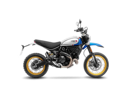 Leo Vince Slip-On til Ducati Scrambler 800 Desert Sled (2021-2022) - LV-10 Full Black