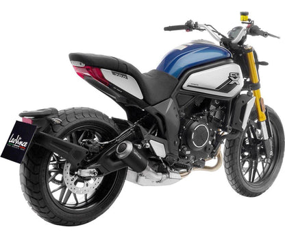 Leo Vince Slip-On til CF MOTO 700 CL-X HERITAGE/SPORT (2021-2023) - LV-10 BLACK EDITION