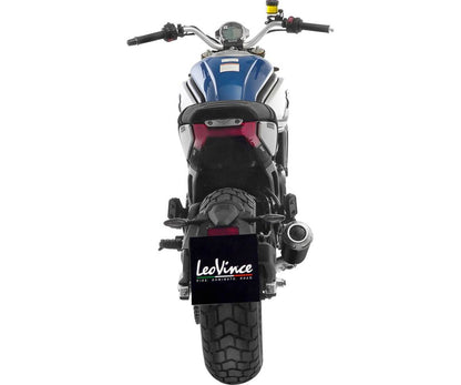 Leo Vince Slip-On til CF MOTO 700 CL-X HERITAGE/SPORT (2021-2023) - LV-10 BLACK EDITION