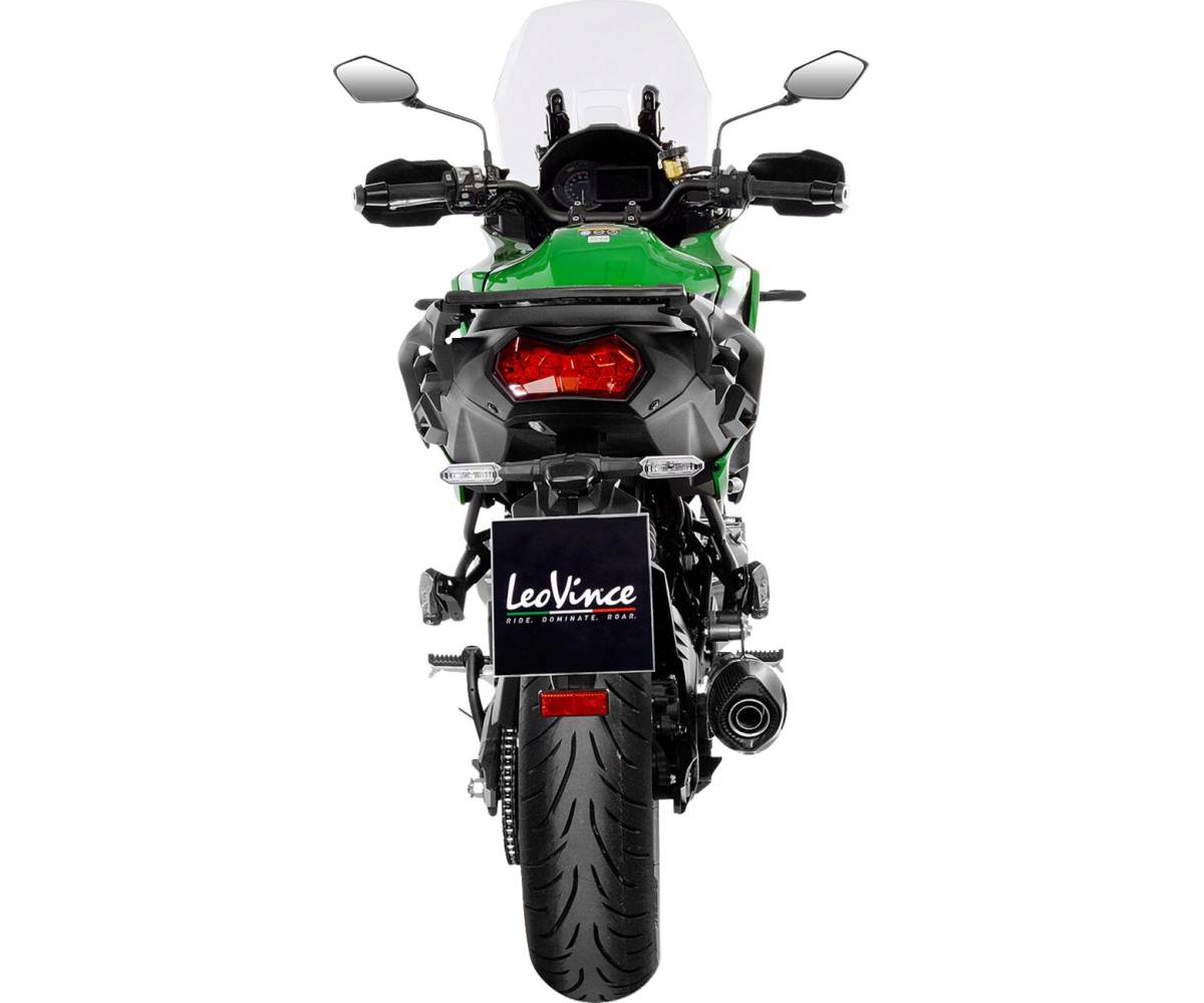 Leo Vince Slip-On til Kawasaki Versys 1000 (2019-2024) - NERO