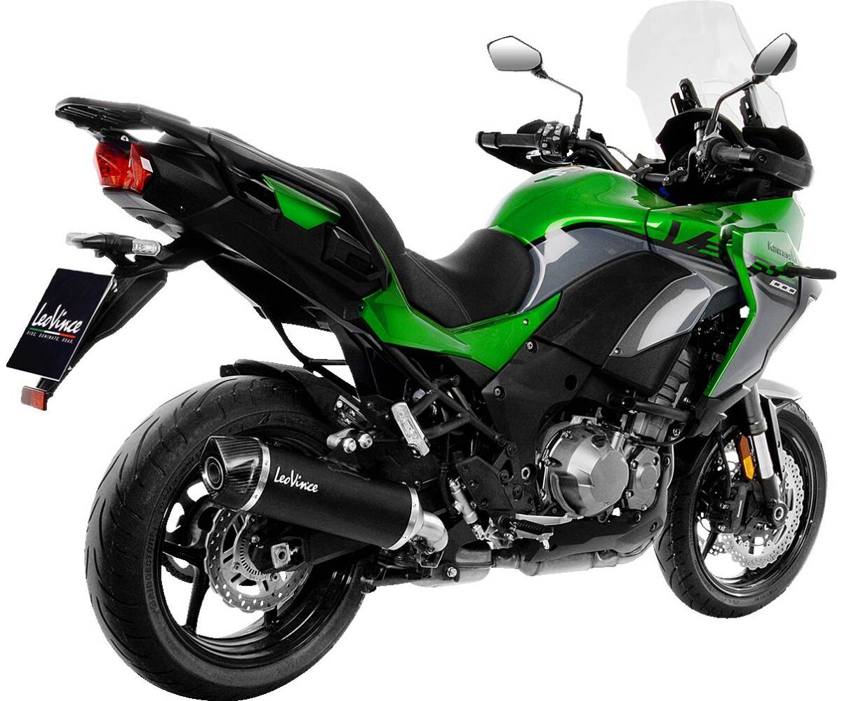 Leo Vince Slip-On til Kawasaki Versys 1000 (2019-2024) - NERO