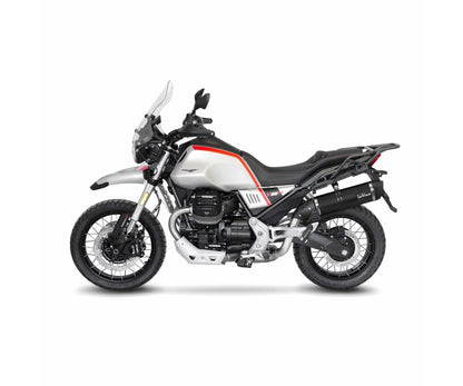 Leo Vince Slip-On til Moto Guzzi V85 TT (2019-2023) - LV One Evo Black Edition