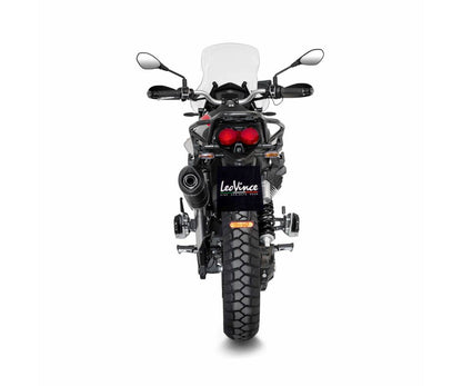 Leo Vince Slip-On til Moto Guzzi V85 TT (2019-2023) - LV One Evo Black Edition