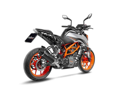 Leo Vince Slip-On til KTM Duke 125 (2021-2023) - LV One Evo Carbon