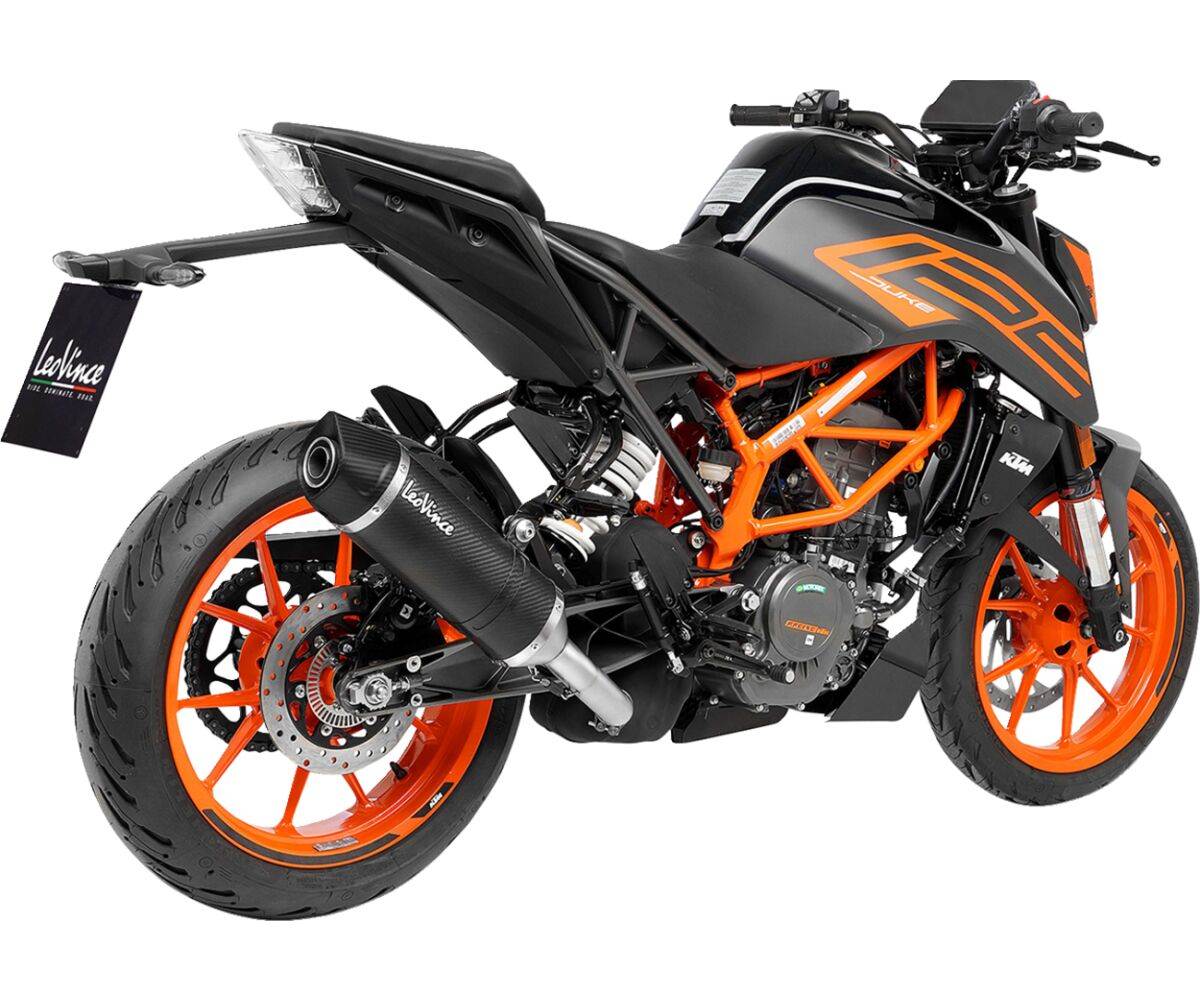 Leo Vince Slip-On til KTM Duke 125 (2021-2023) - LV One Evo Carbon
