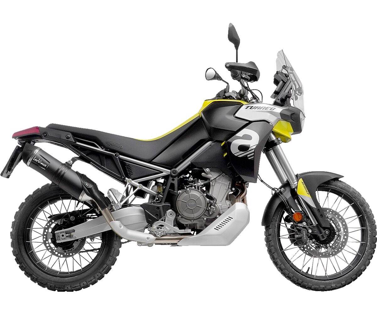 Leo Vince Slip-On til Aprilia Tuareg 660 (2022-2024) - LV One Evo Black Edition