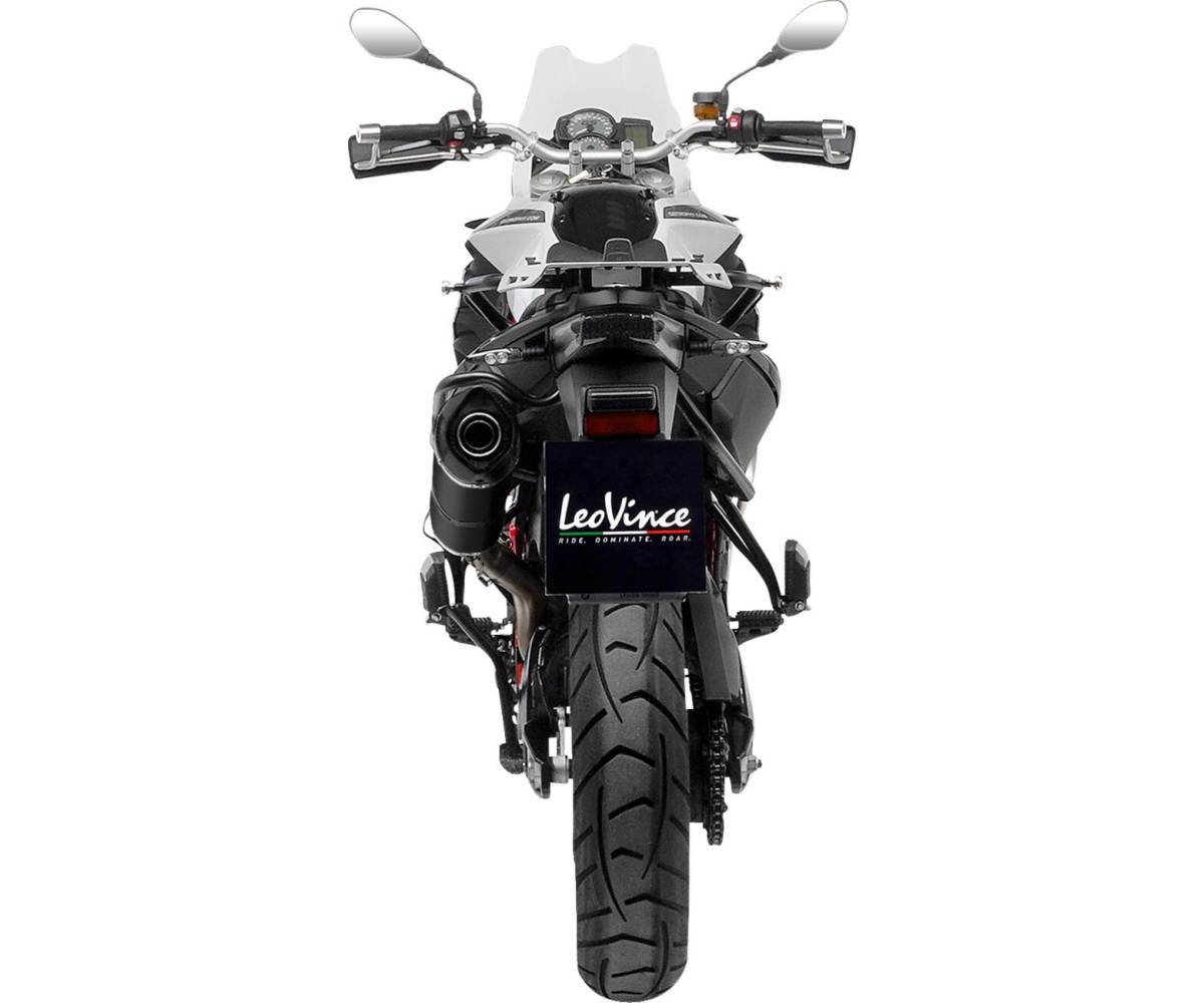 Leo Vince Slip-On til BMW F 700 GS (2017-2018) - LV ONE EVO BLACK EDITION