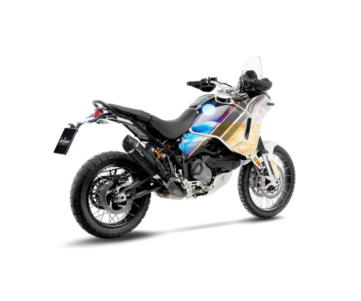 Leo Vince Slip-On til Ducati DesertX (2022-2024) - LV One Evo Black Edition