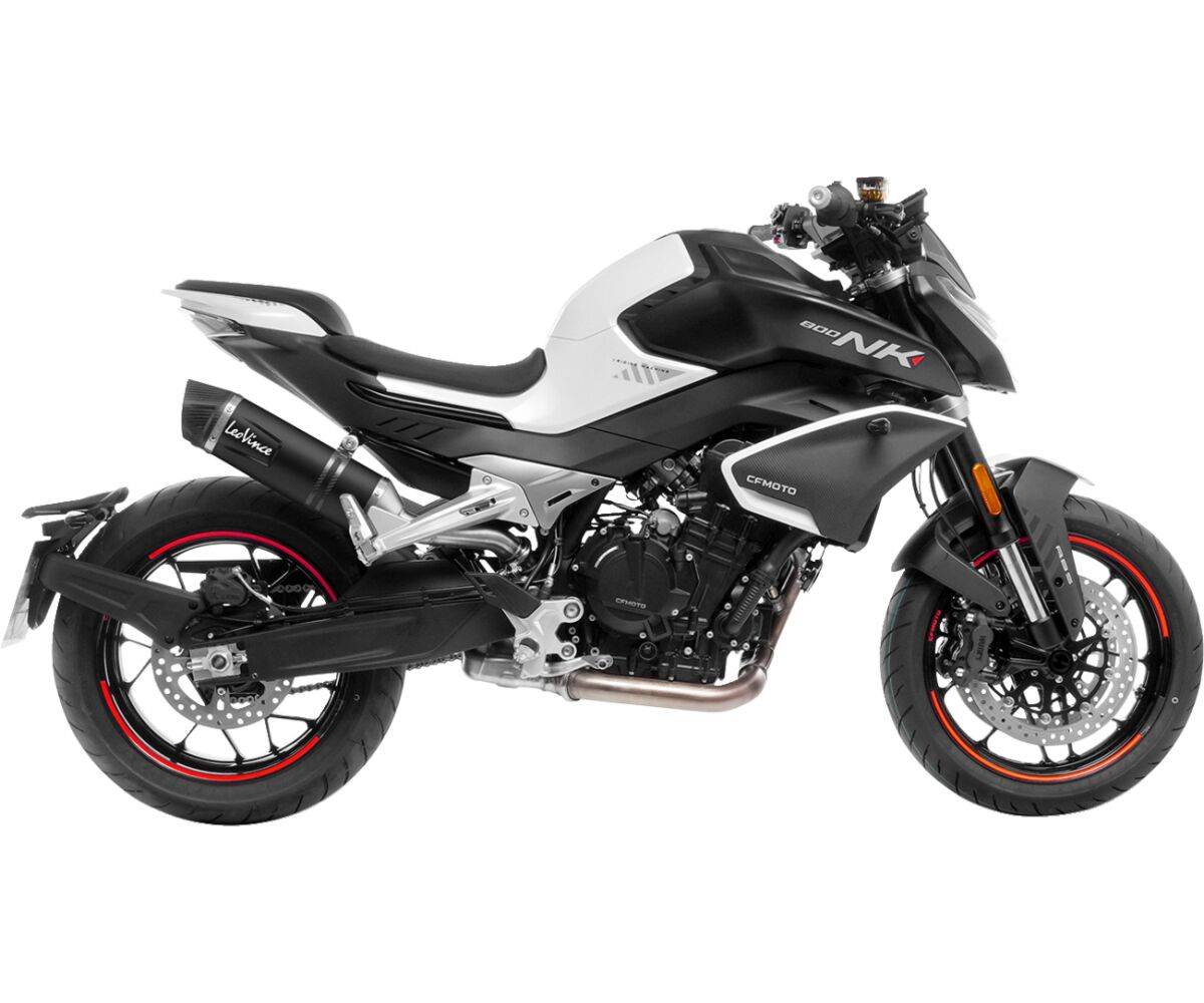 Leo Vince Slip-On til CF MOTO 800NK (2023-2024) - LV One Evo Black Edition