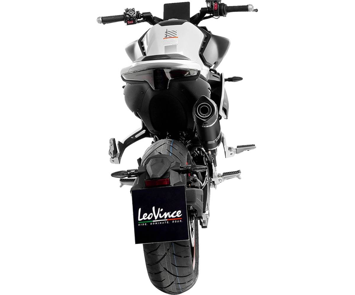 Leo Vince Slip-On til CF MOTO 800NK (2023-2024) - LV One Evo Black Edition