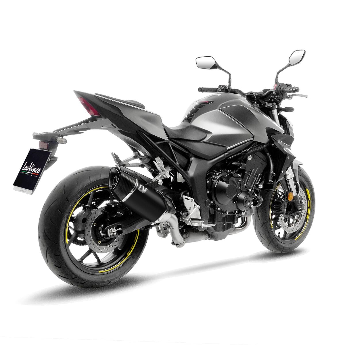 Honda CB1000 Hornet udstødning - Leo Vince LV14 black