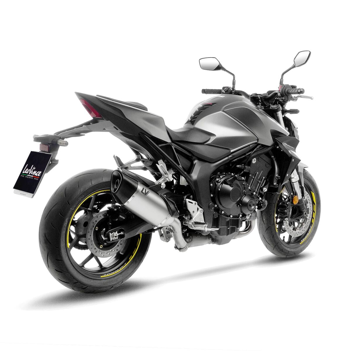 Honda Hornet 1000 udstødning - Leo Vince LV14 Titanium