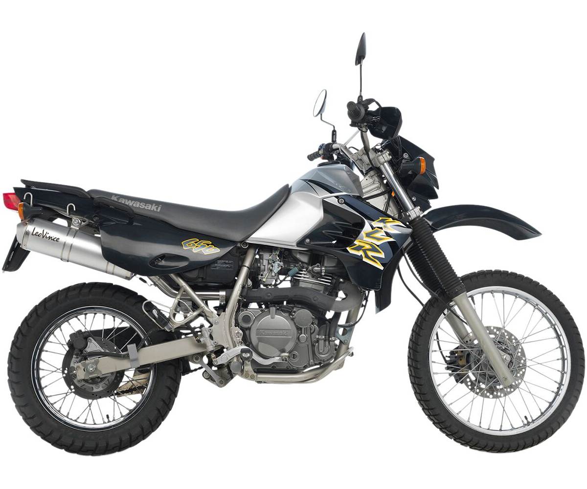 Leo Vince X3 udstødning til Kawasaki KLR650 1997-2018