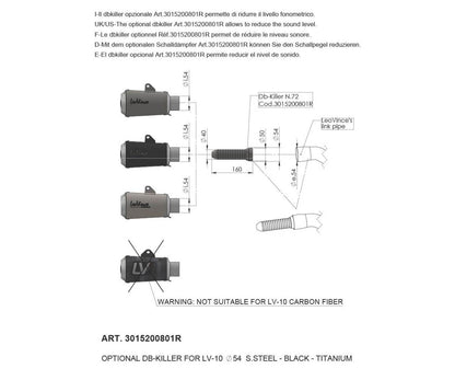 DBKILLER 72 FOR LV-10