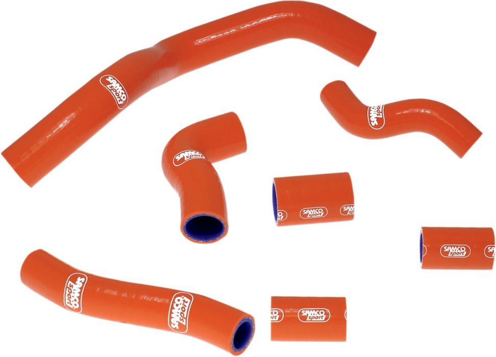Silikone kølerslanger til KTM 990 Superduke / Adventure / Supermoto (03-13) - Orange