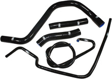 Silikone kølerslanger til Triumph Speed Triple 1050 (16-18) - Sort