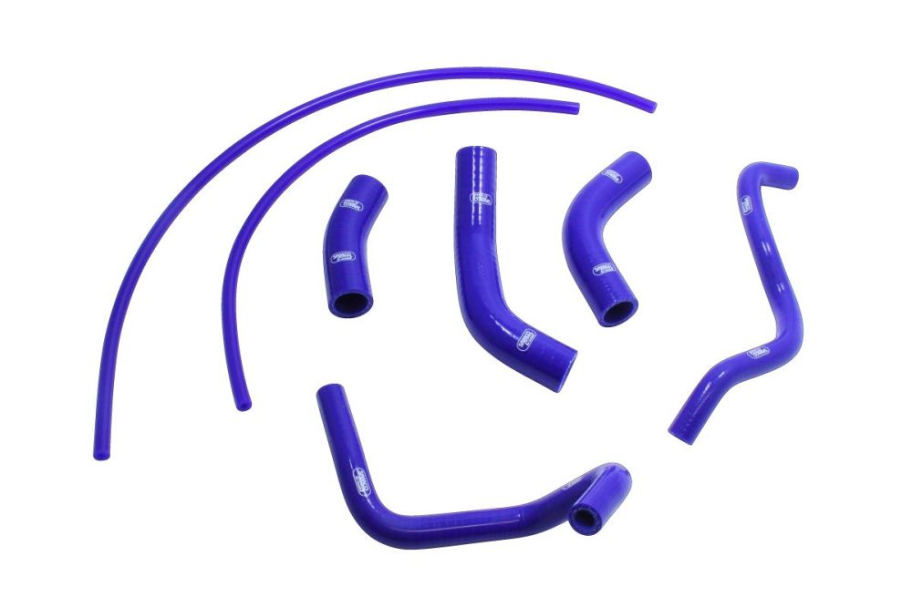 Silikone kølerslanger til Yamaha Tenere 700 (19-22) - Blå