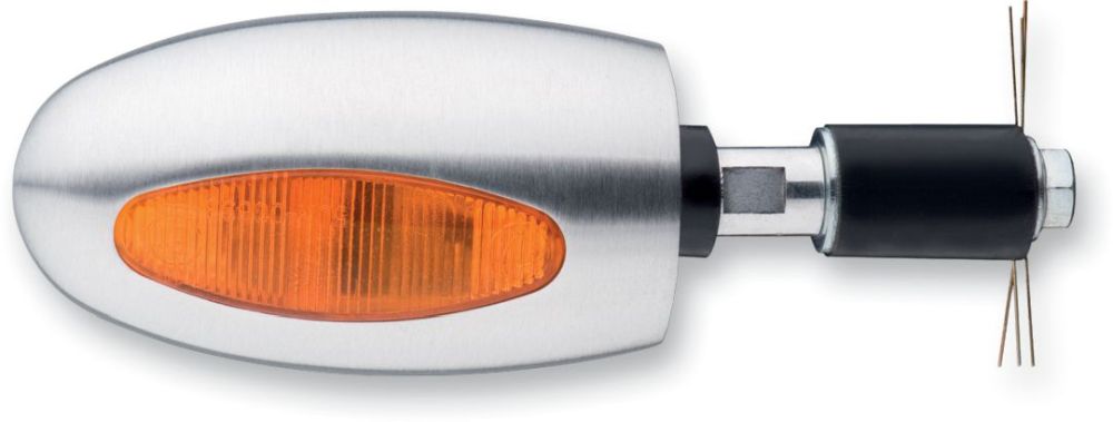 BL 1000 HALOGEN BAR END INDICATOR AMBER ALU MATT