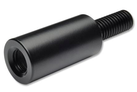FLEXIBLE RUBBER ADAPTER EXTENSION M8 X 30 MM BLACK