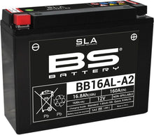 Motorcykelbatteri BS BB16AL-A2 SLA (vedligeholdelsesfrit)