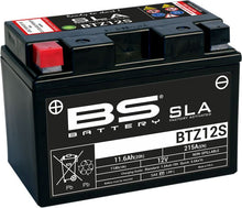 Motorcykelbatteri BS BTZ12S SLA (vedligeholdelsesfrit)