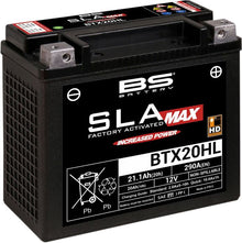 Motorcykelbatteri BS BTX20HL SLA- MAX (AGM)