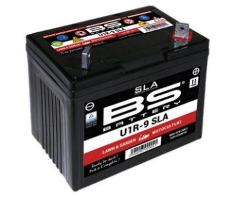 Motorcykelbatteri BS U1R-9 SLA (vedligeholdelsesfrit)
