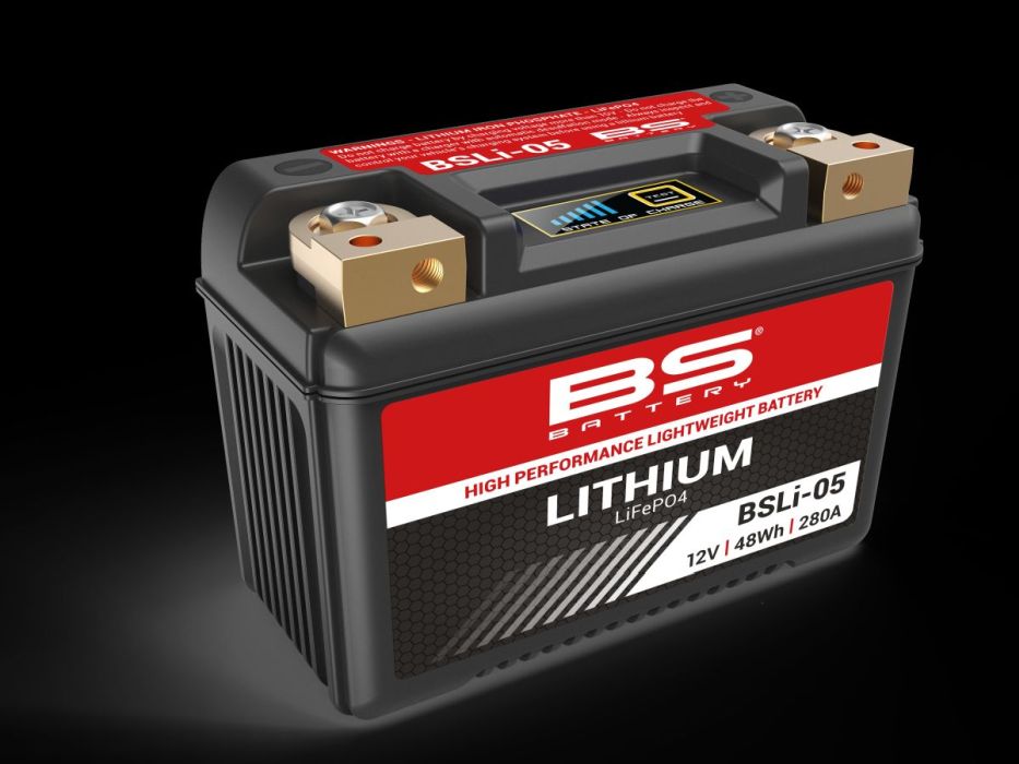 Lithium motorcykelbatteri -  BSLI05 (48Wh)
