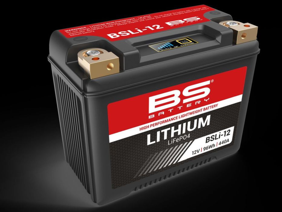 Lithium motorcykelbatteri - BS Battery BSLI10