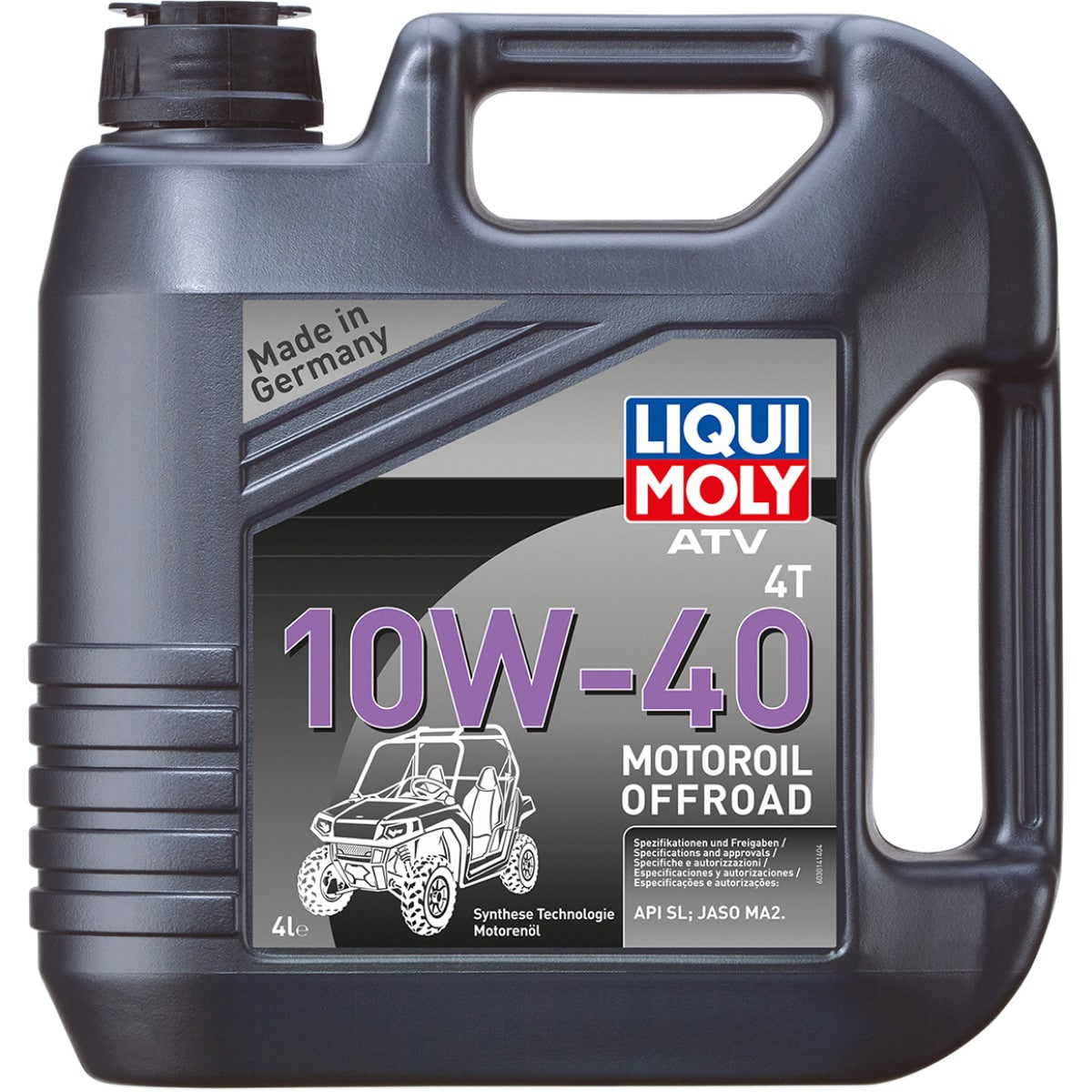 Liqui Moly 4 takts olie - ATV 10w-40 mineralsk - 4 liter
