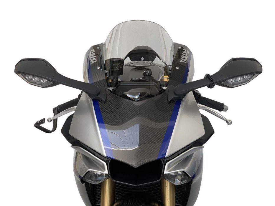 KAWASAKI RACE R1/M 2023 KÅBEGLAS RØGFARVET