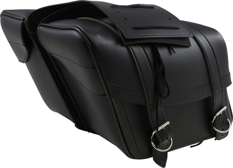 SADDLEBAG UNIVERSAL SYNTHETIC LEATHER BLACK