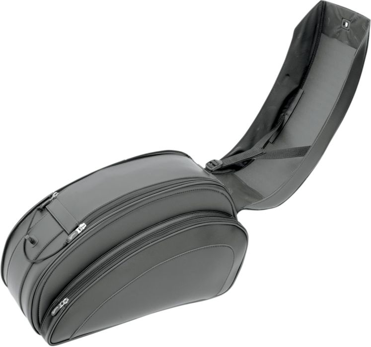 SADDLEBAG SET THROW OVER UNIVERSAL CRUIS´N DELUXE WITH CHROME SADDLEBAG SUPPORT